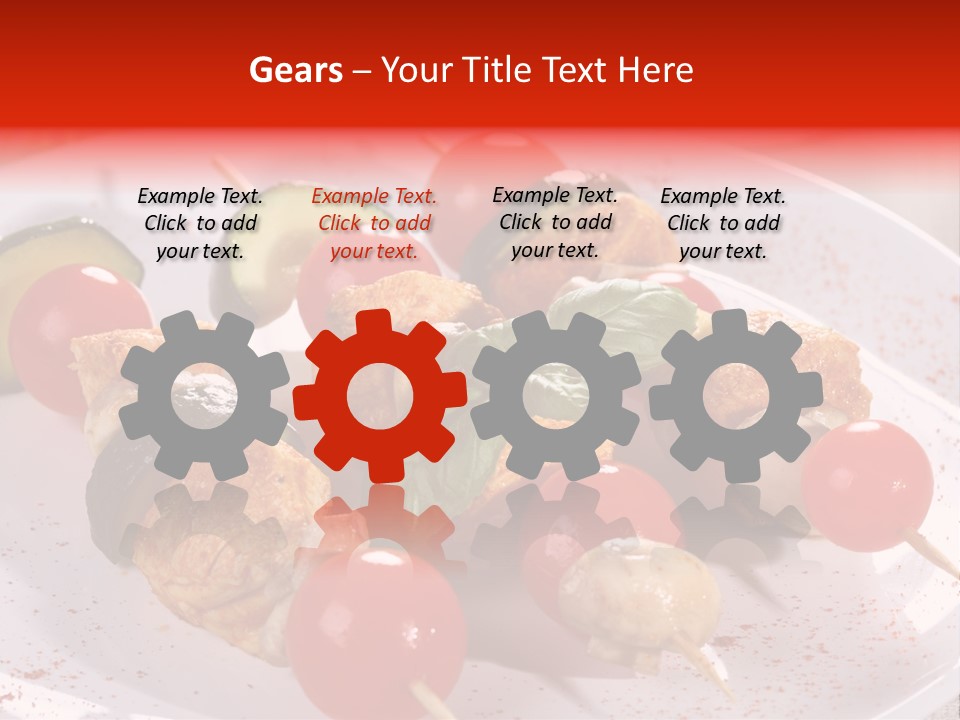 Fervent Greek Kebob PowerPoint Template