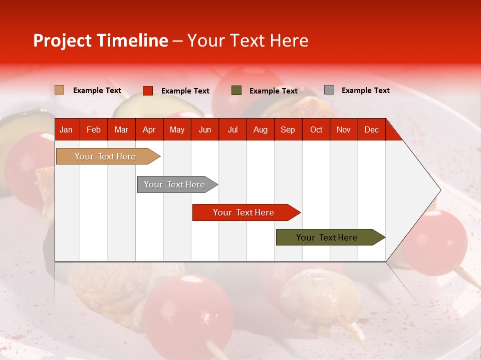 Fervent Greek Kebob PowerPoint Template