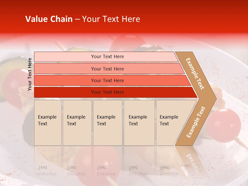 Fervent Greek Kebob PowerPoint Template