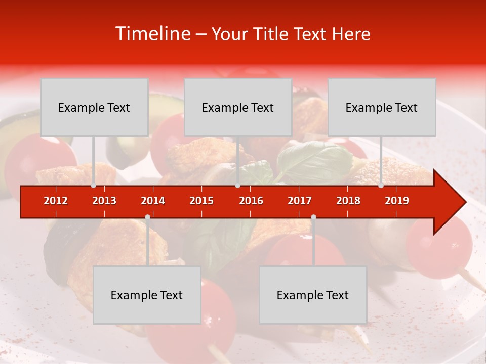 Fervent Greek Kebob PowerPoint Template