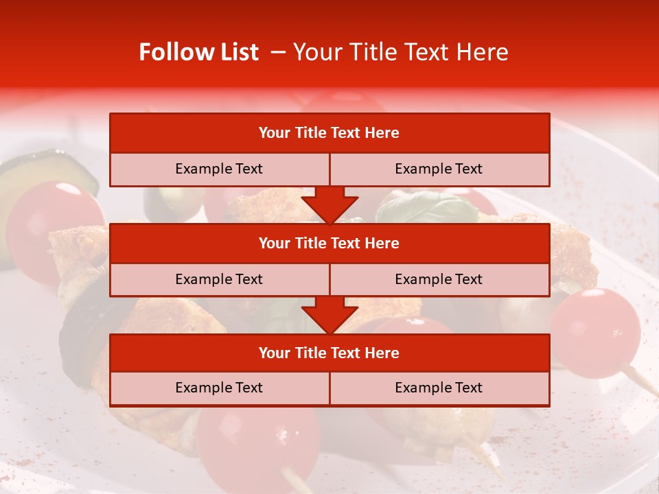 Fervent Greek Kebob PowerPoint Template