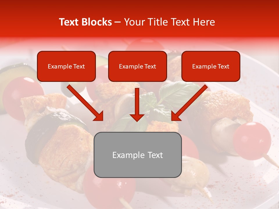 Fervent Greek Kebob PowerPoint Template