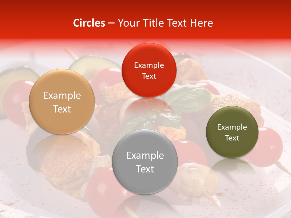 Fervent Greek Kebob PowerPoint Template