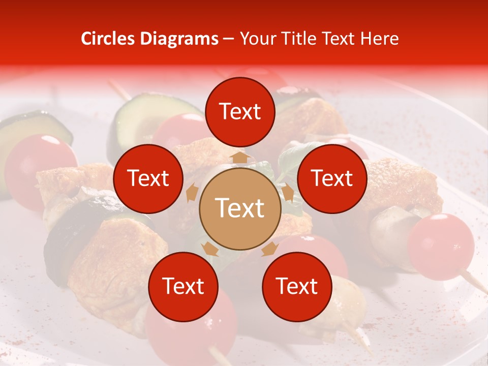 Fervent Greek Kebob PowerPoint Template