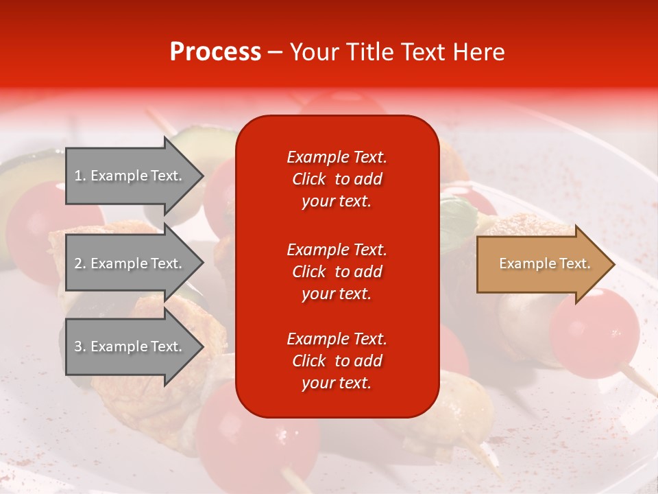 Fervent Greek Kebob PowerPoint Template