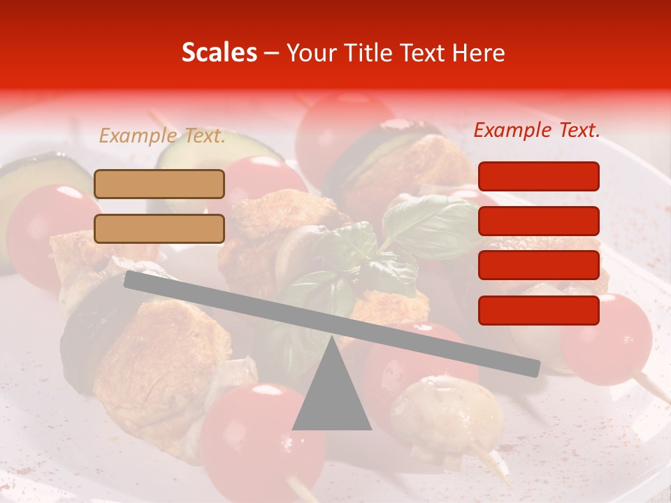 Fervent Greek Kebob PowerPoint Template