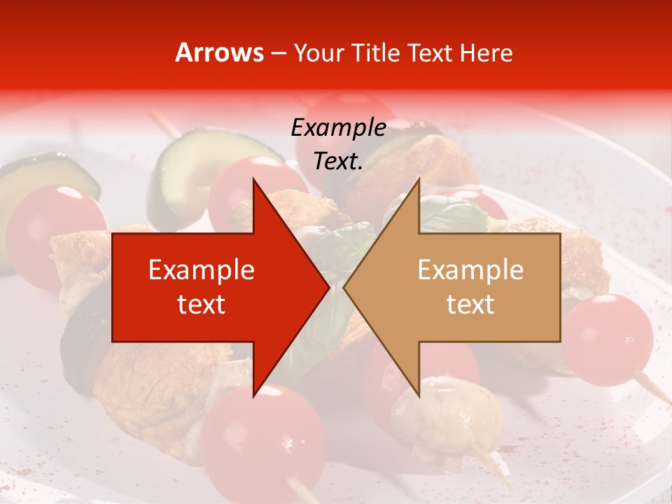 Fervent Greek Kebob PowerPoint Template