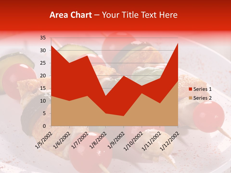 Fervent Greek Kebob PowerPoint Template