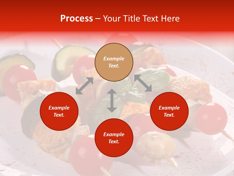 Fervent Greek Kebob PowerPoint Template