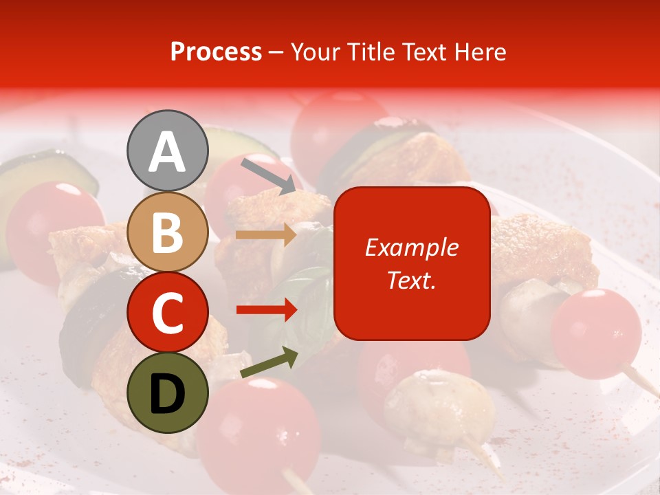 Fervent Greek Kebob PowerPoint Template