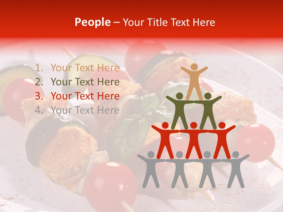 Fervent Greek Kebob PowerPoint Template