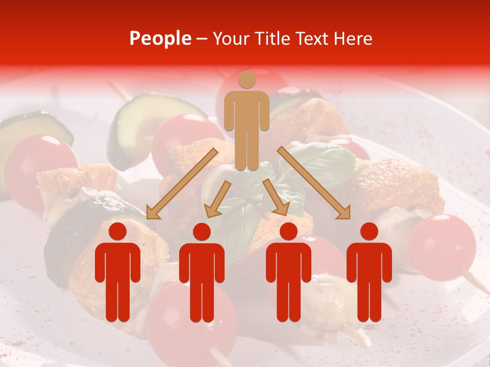 Fervent Greek Kebob PowerPoint Template