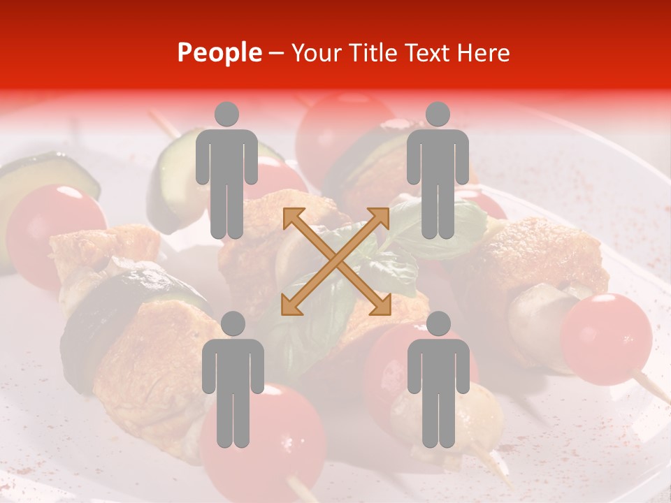 Fervent Greek Kebob PowerPoint Template