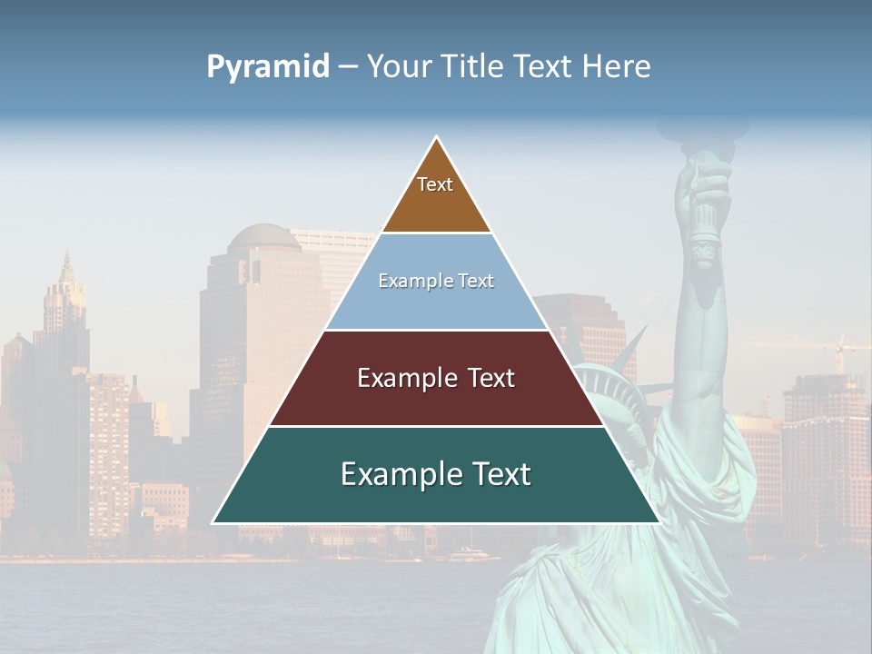 Lady Center Island PowerPoint Template