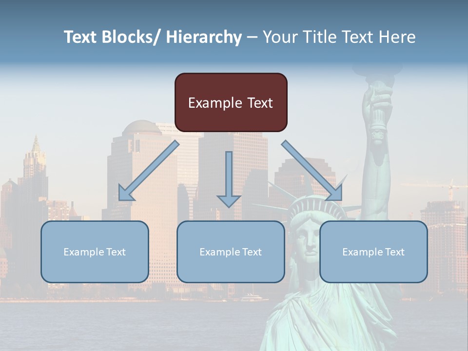 Lady Center Island PowerPoint Template