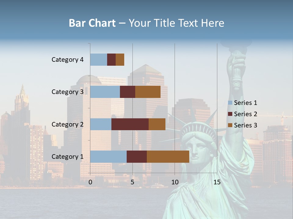 Lady Center Island PowerPoint Template