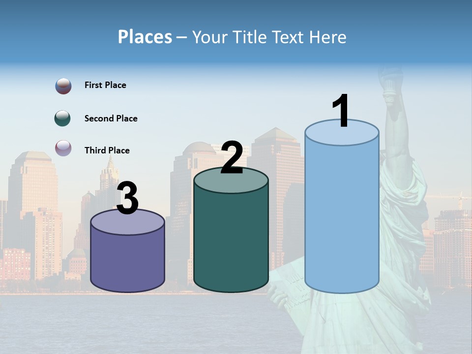Building Landmark View PowerPoint Template