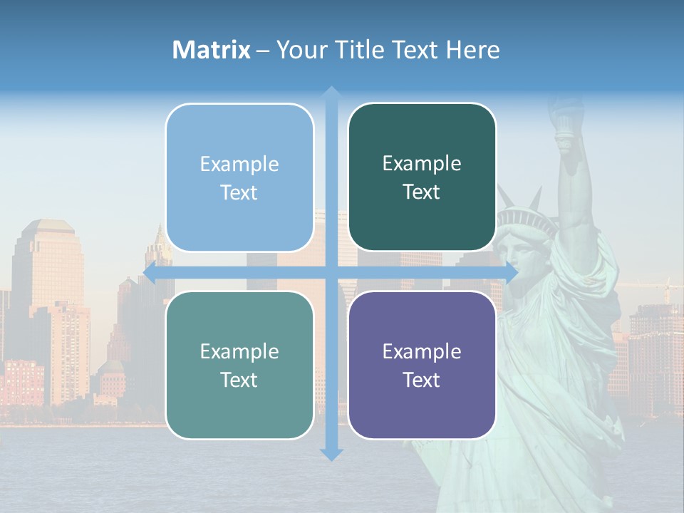 Building Landmark View PowerPoint Template