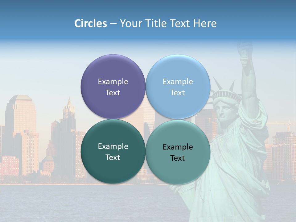 Building Landmark View PowerPoint Template
