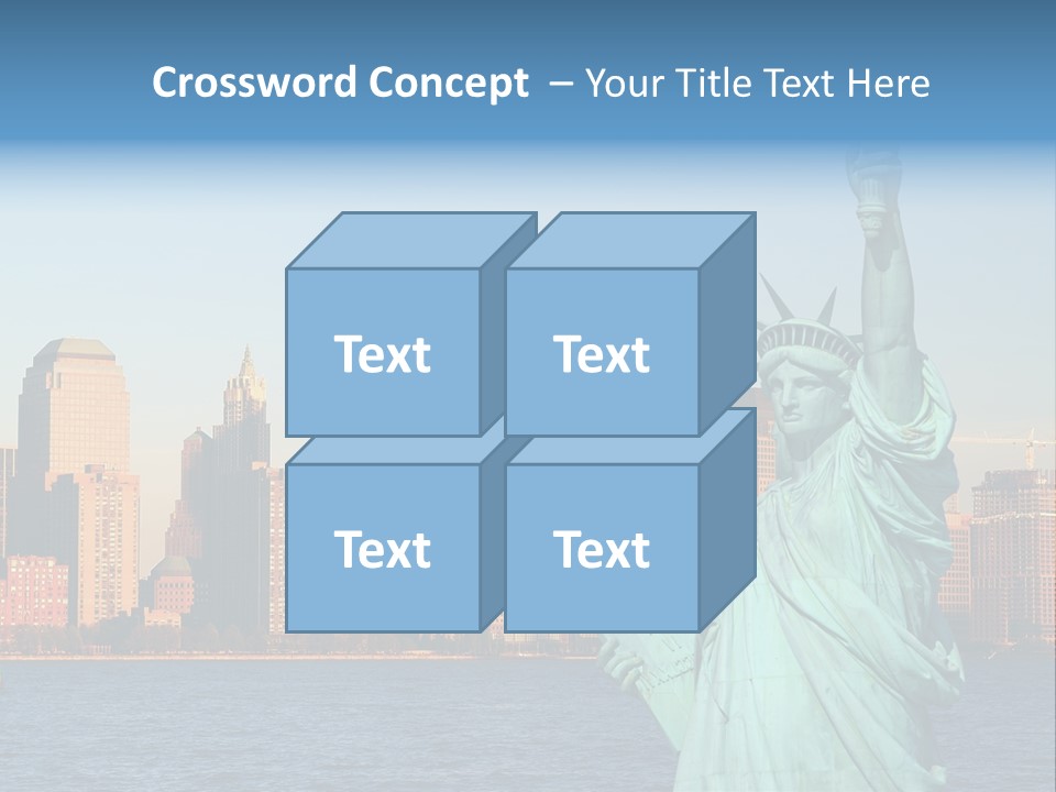 Building Landmark View PowerPoint Template
