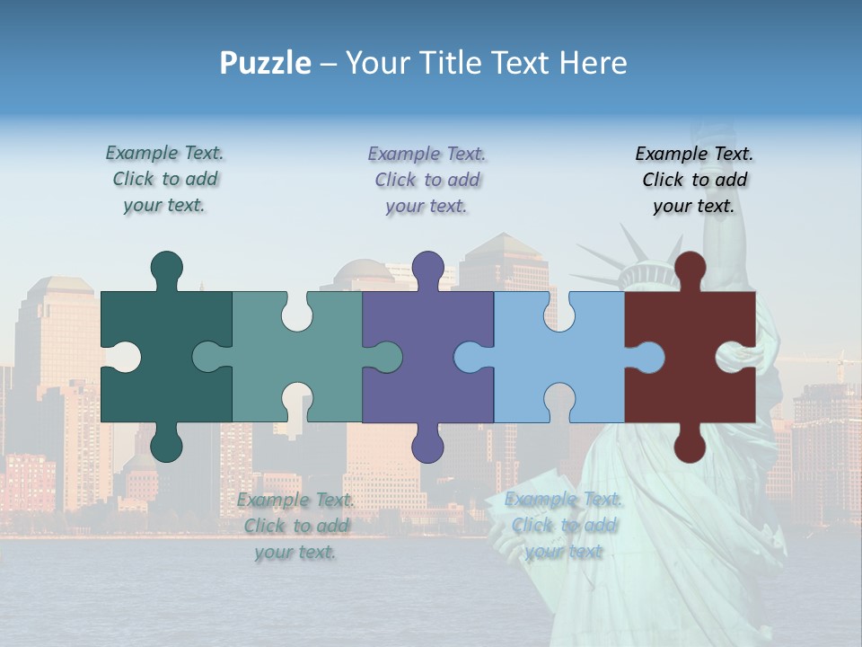 Building Landmark View PowerPoint Template