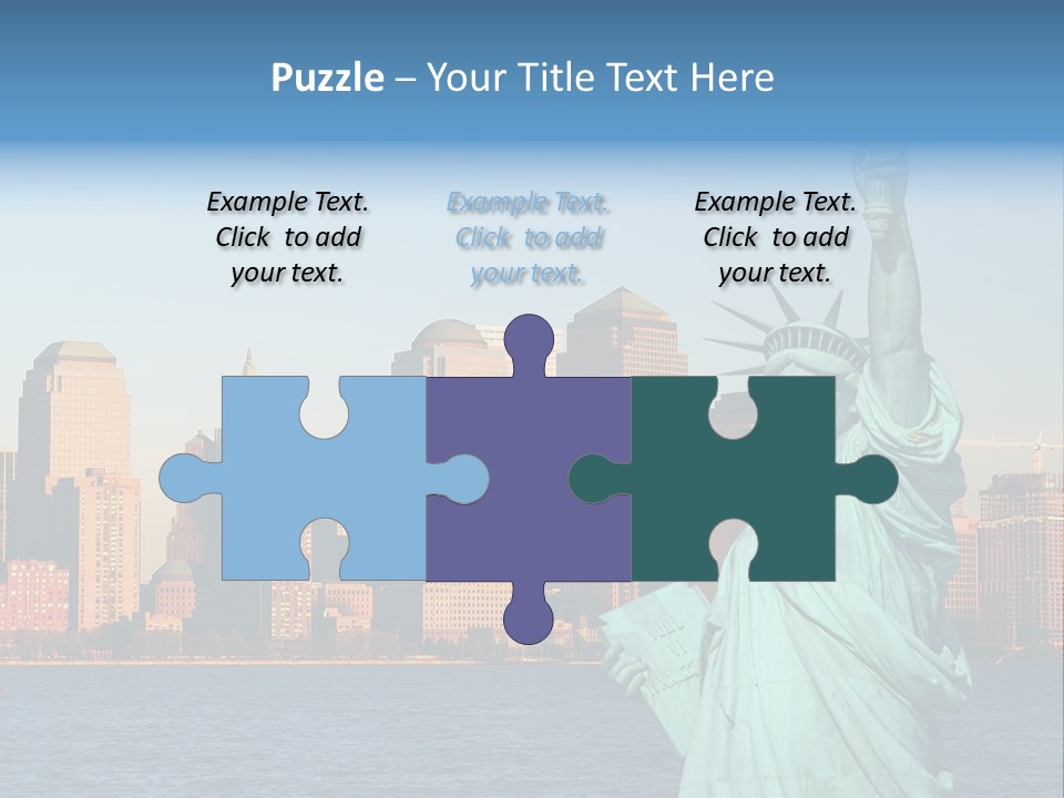 Building Landmark View PowerPoint Template