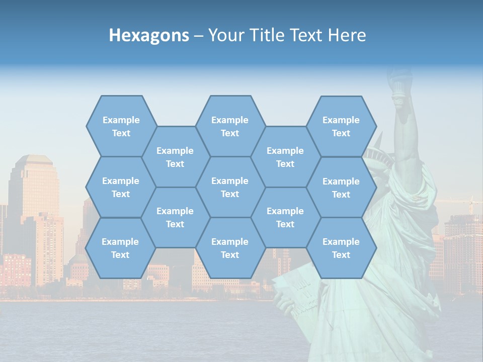Building Landmark View PowerPoint Template