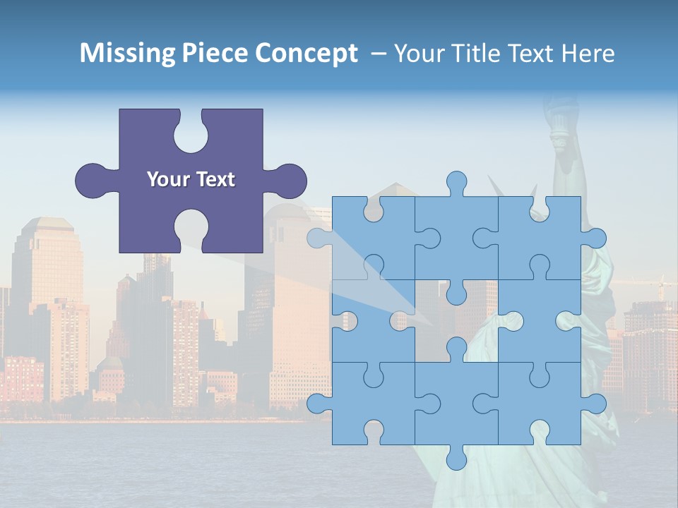 Building Landmark View PowerPoint Template