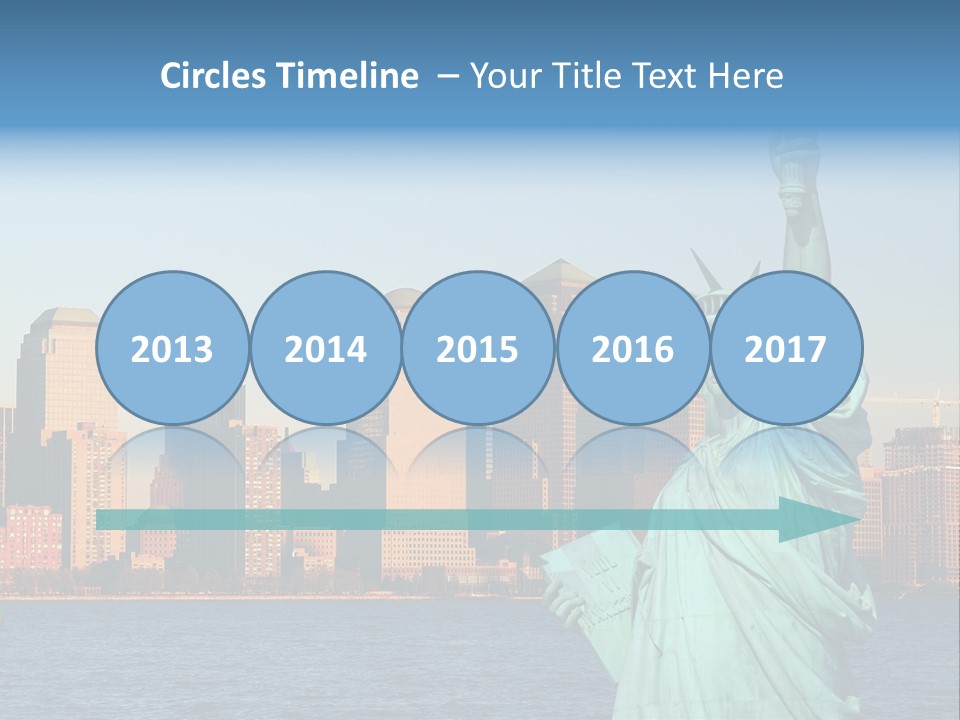 Building Landmark View PowerPoint Template