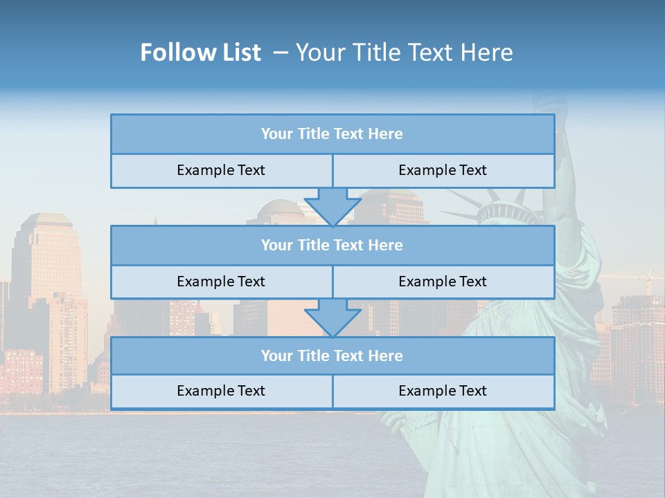 Building Landmark View PowerPoint Template