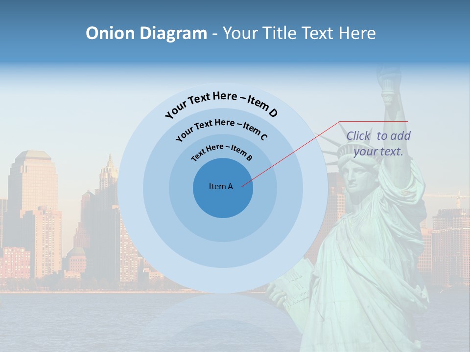 Building Landmark View PowerPoint Template