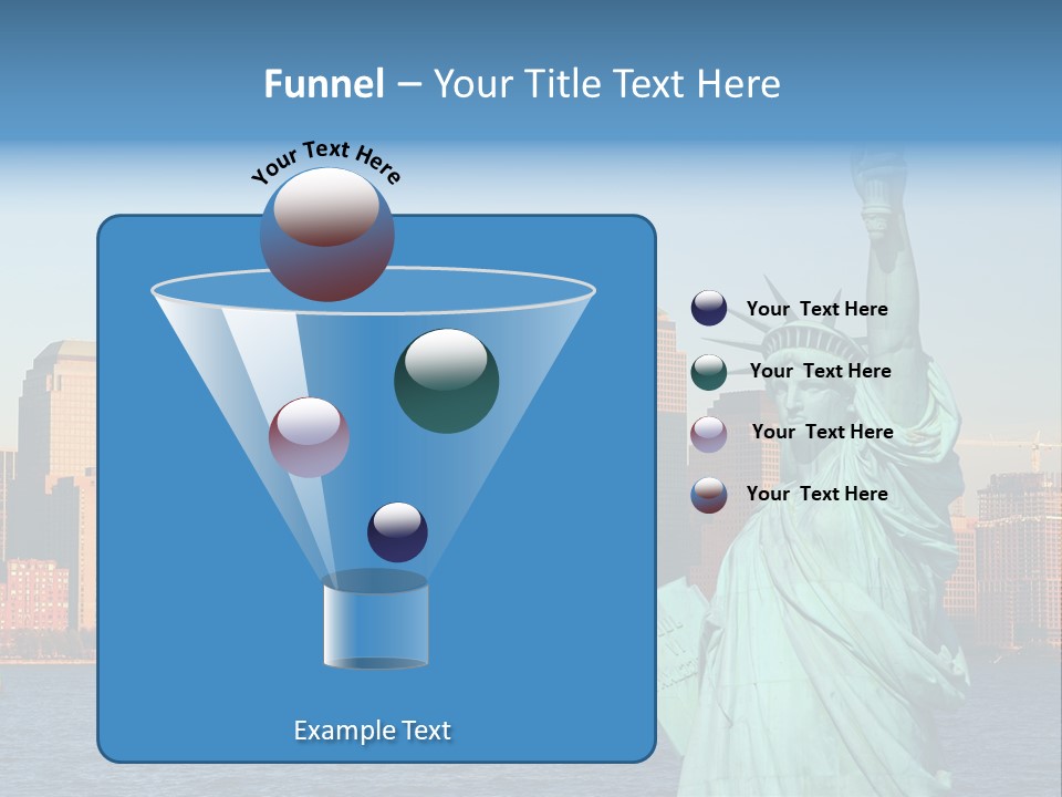 Building Landmark View PowerPoint Template