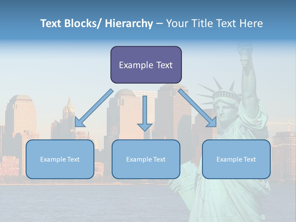 Building Landmark View PowerPoint Template