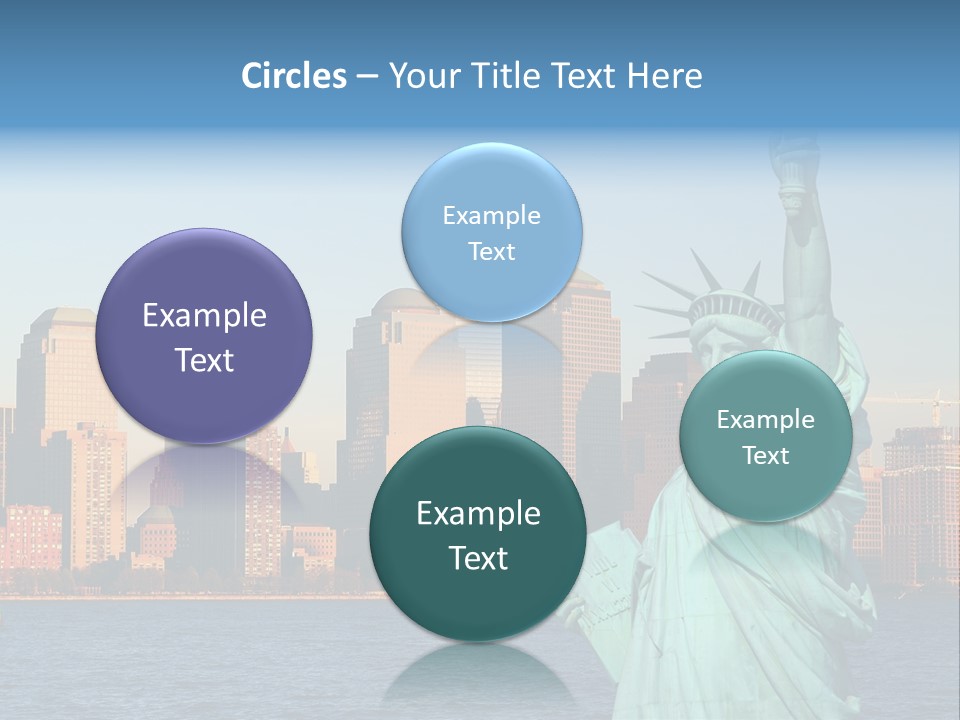 Building Landmark View PowerPoint Template
