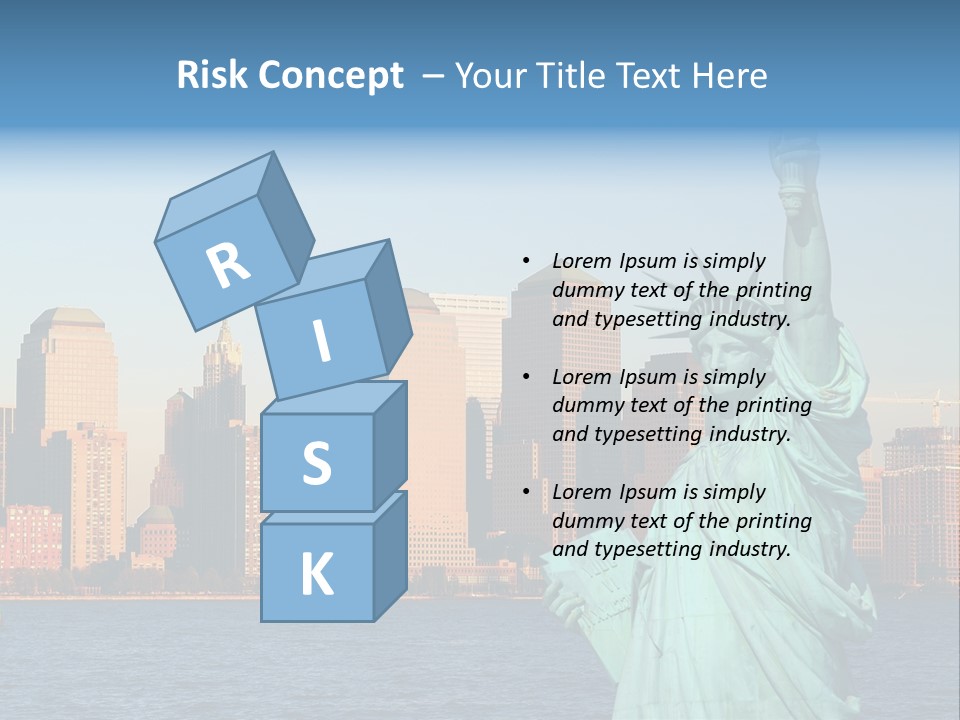 Building Landmark View PowerPoint Template