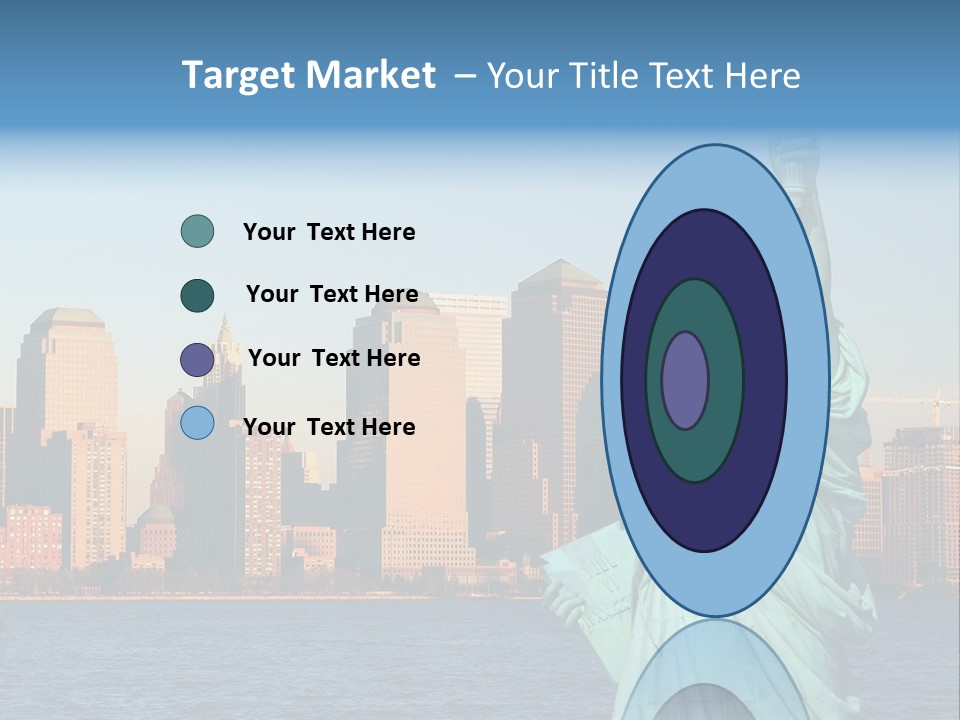 Building Landmark View PowerPoint Template