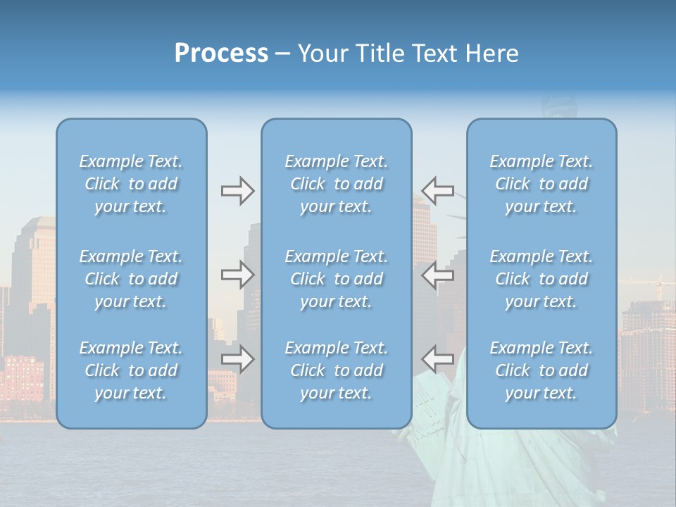 Building Landmark View PowerPoint Template