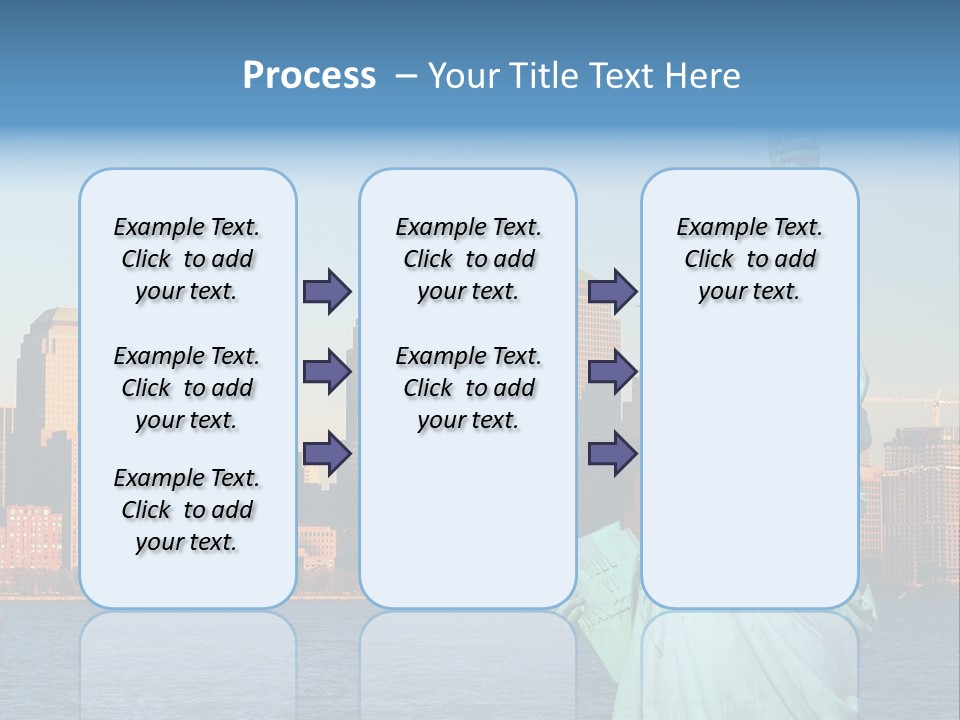 Building Landmark View PowerPoint Template