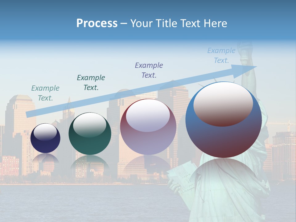 Building Landmark View PowerPoint Template