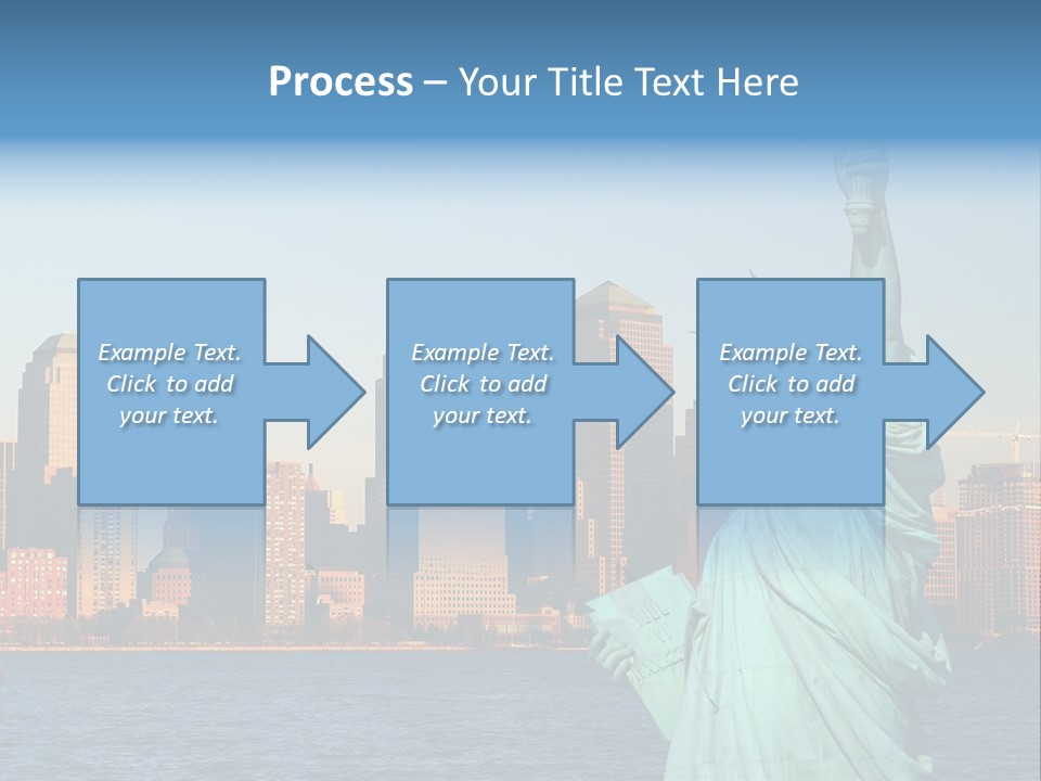 Building Landmark View PowerPoint Template