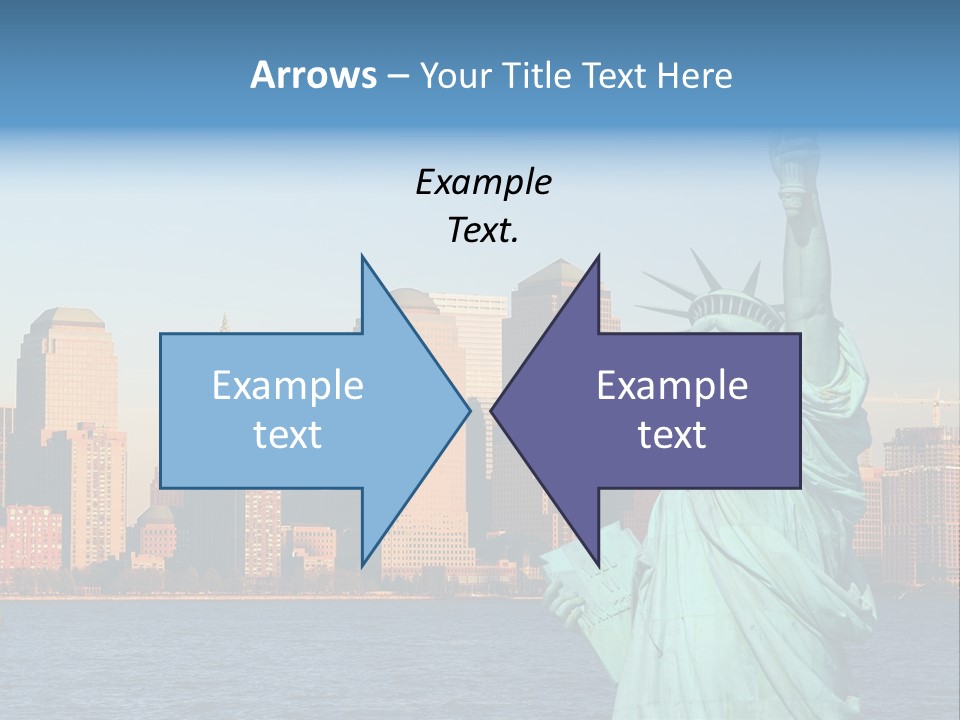 Building Landmark View PowerPoint Template