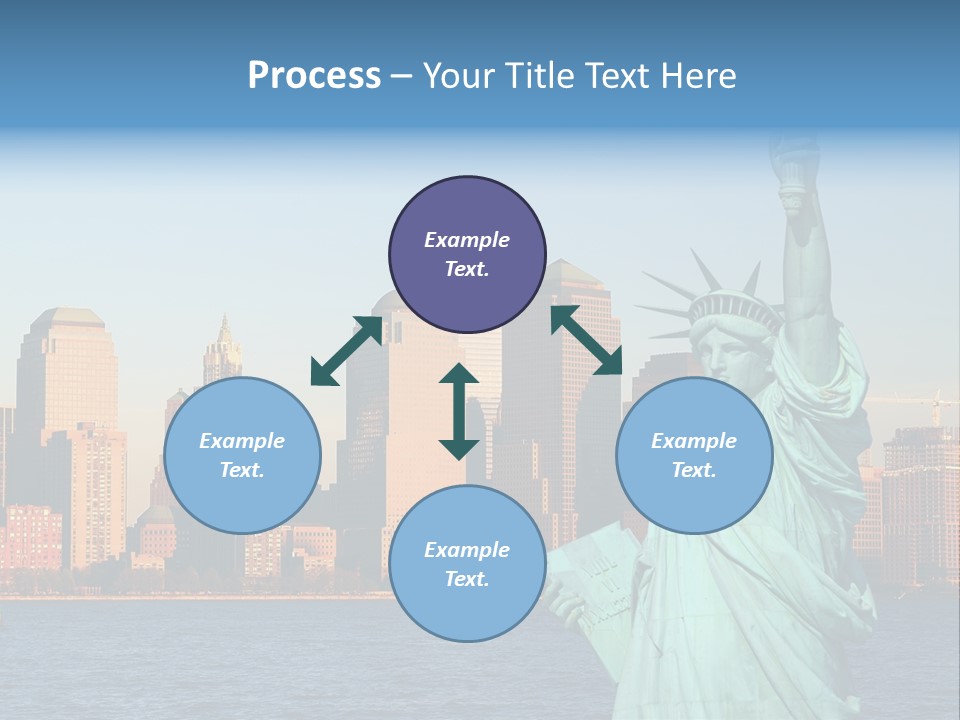 Building Landmark View PowerPoint Template