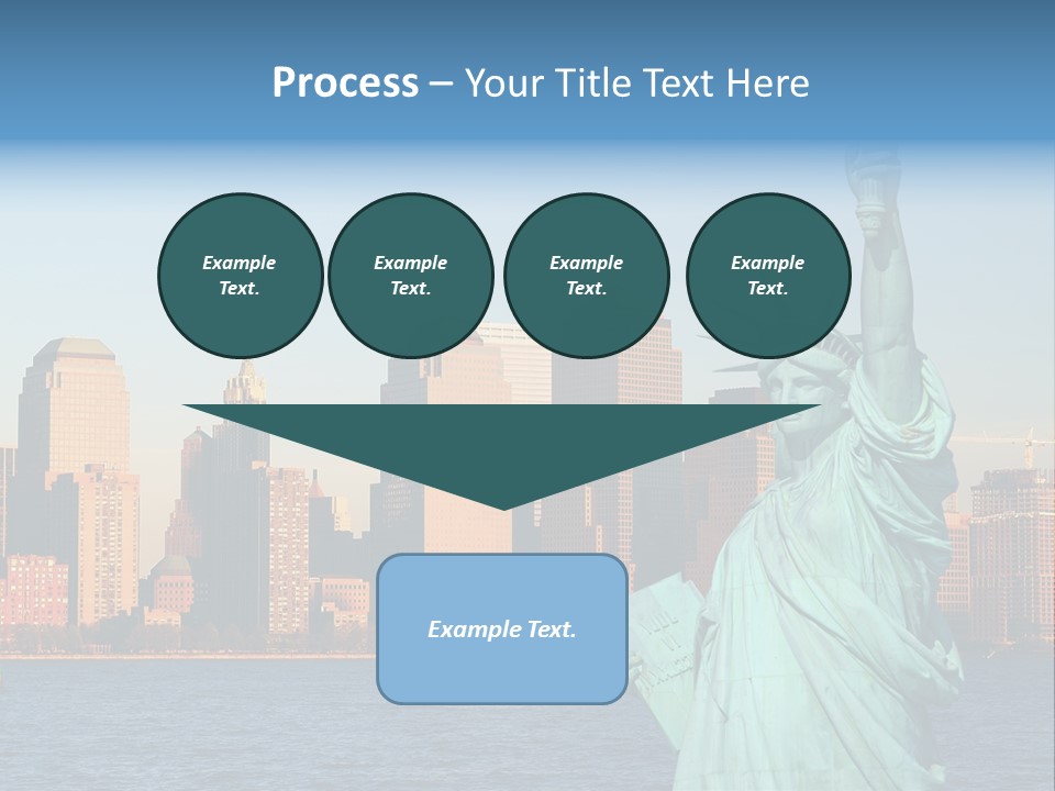 Building Landmark View PowerPoint Template