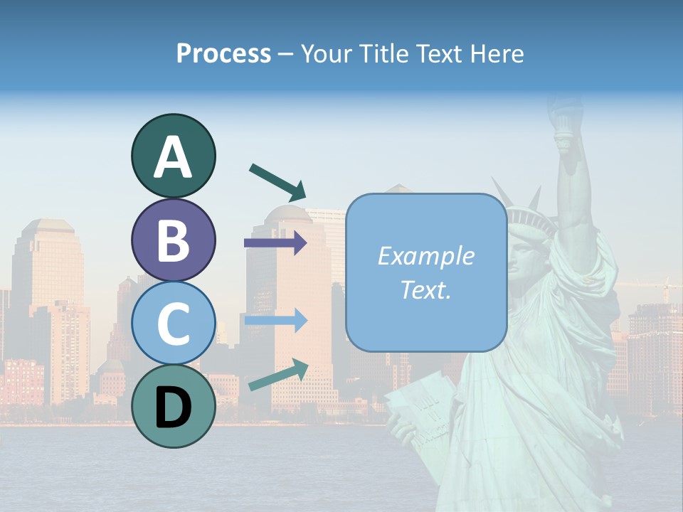 Building Landmark View PowerPoint Template