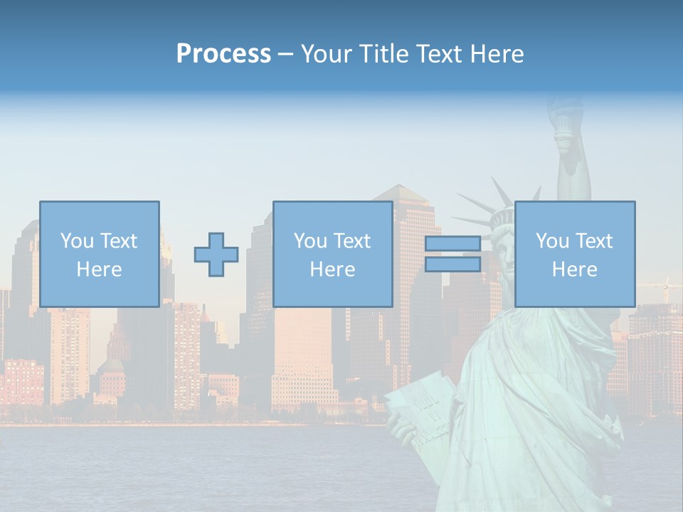 Building Landmark View PowerPoint Template