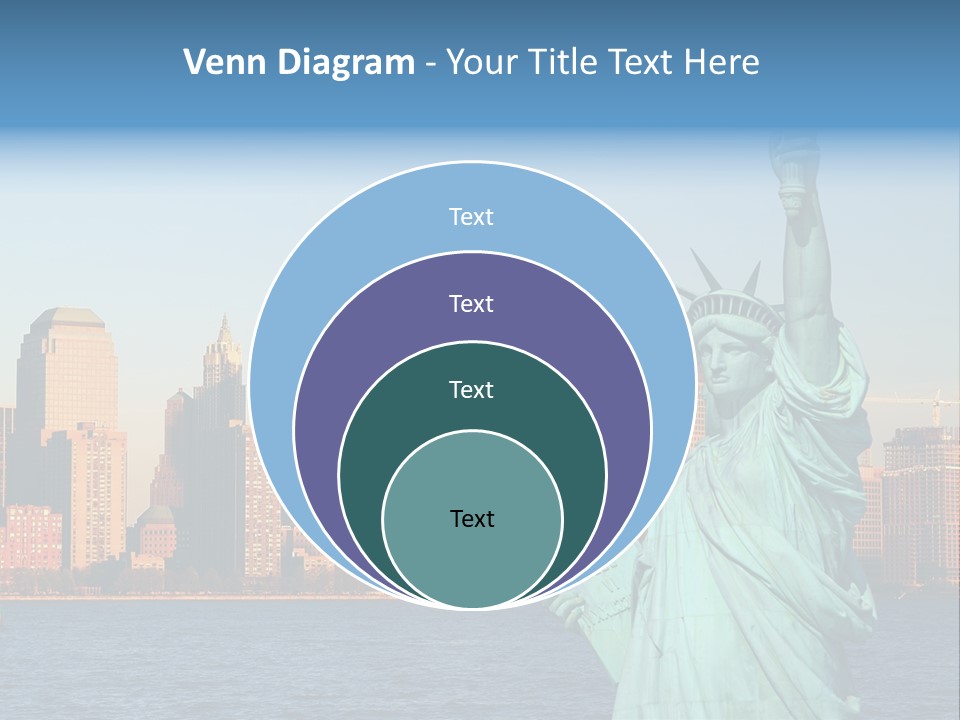 Building Landmark View PowerPoint Template