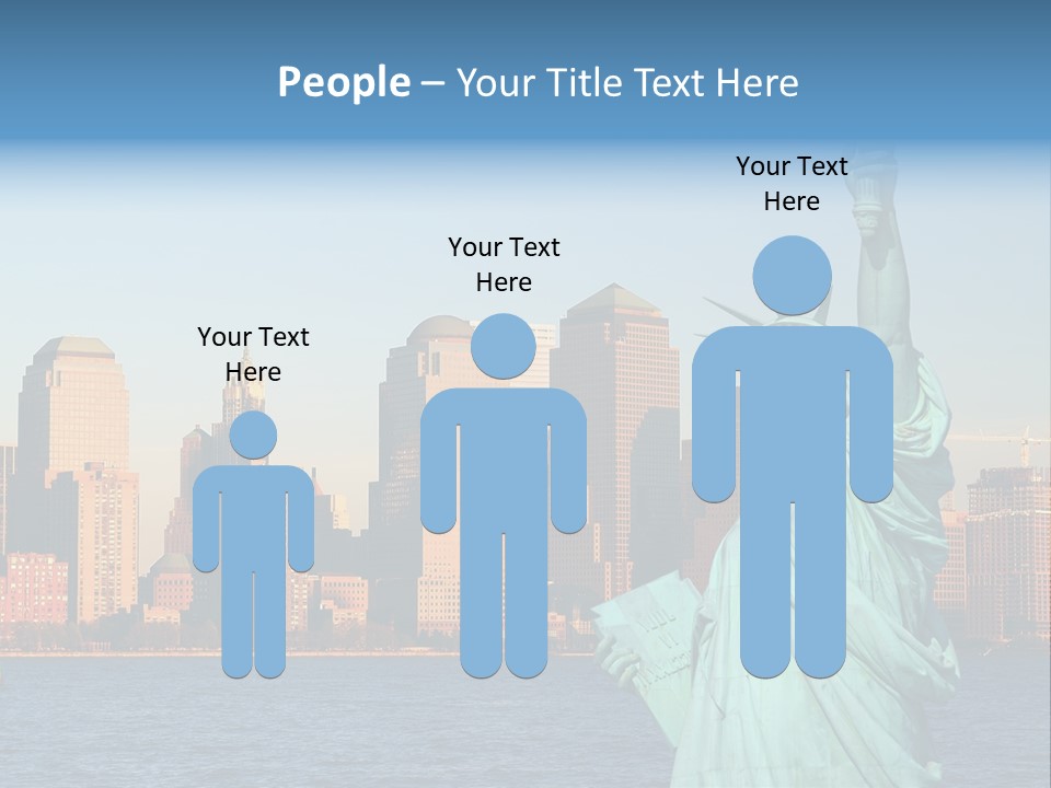 Building Landmark View PowerPoint Template