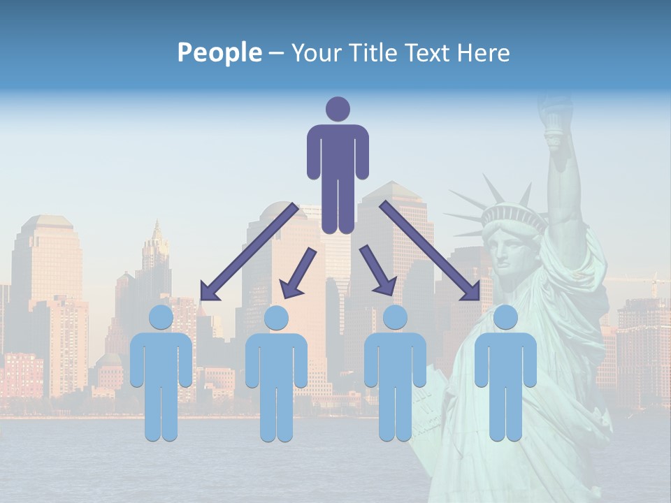 Building Landmark View PowerPoint Template
