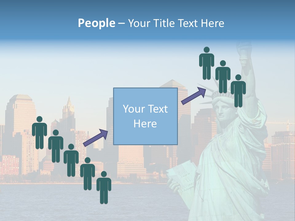 Building Landmark View PowerPoint Template