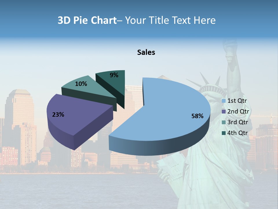 Building Landmark View PowerPoint Template